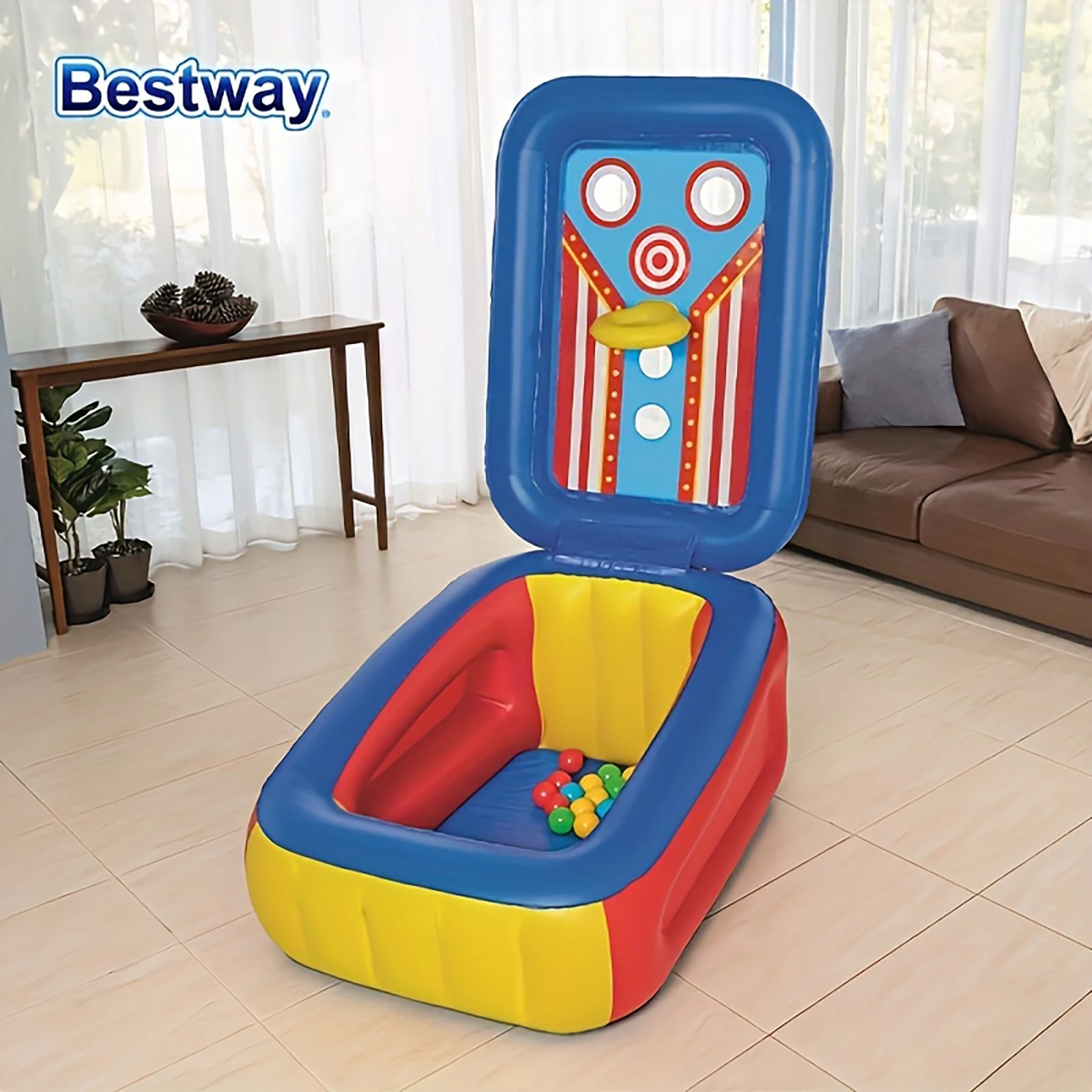 

Bestway 52635 1PC Multi-Purpose Ball Pool, Game Ball Organiser, Game Ball Setting Box