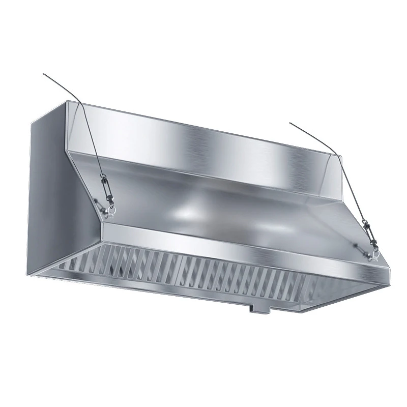 Commercial Stainless Steel Kitchen air Purifier Simple Range Hood