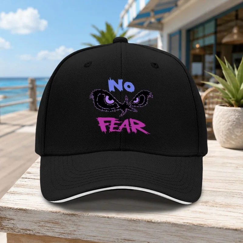 No Fear Sandwich Baseball Cap Unisex Outdoor Street Fashion Duckbill Cap for Sports Parties Birthdays