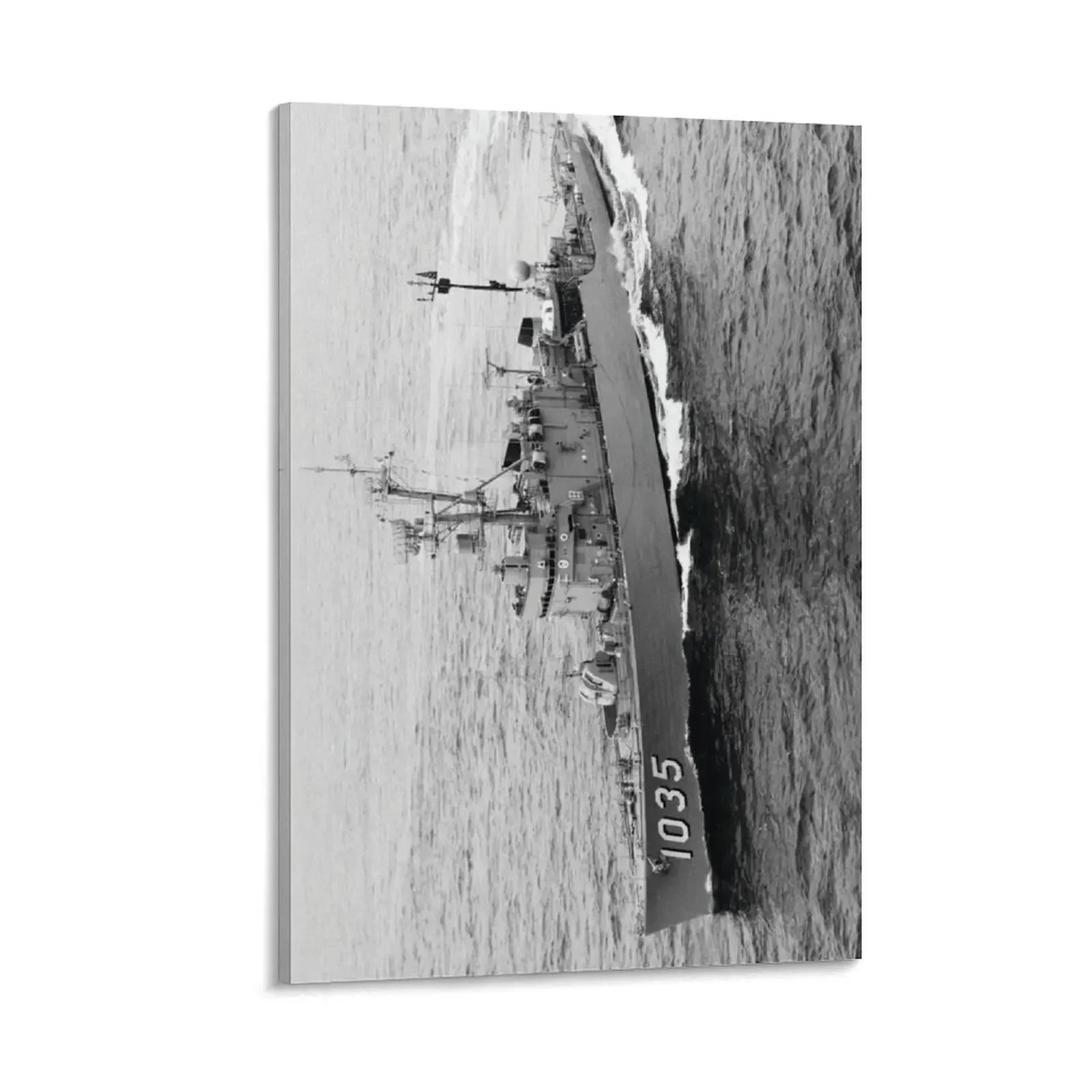 

USS CHARLES BERRY (DE-1035) SHIP'S STORE Canvas Painting wall decor posters decorative pictures for living room