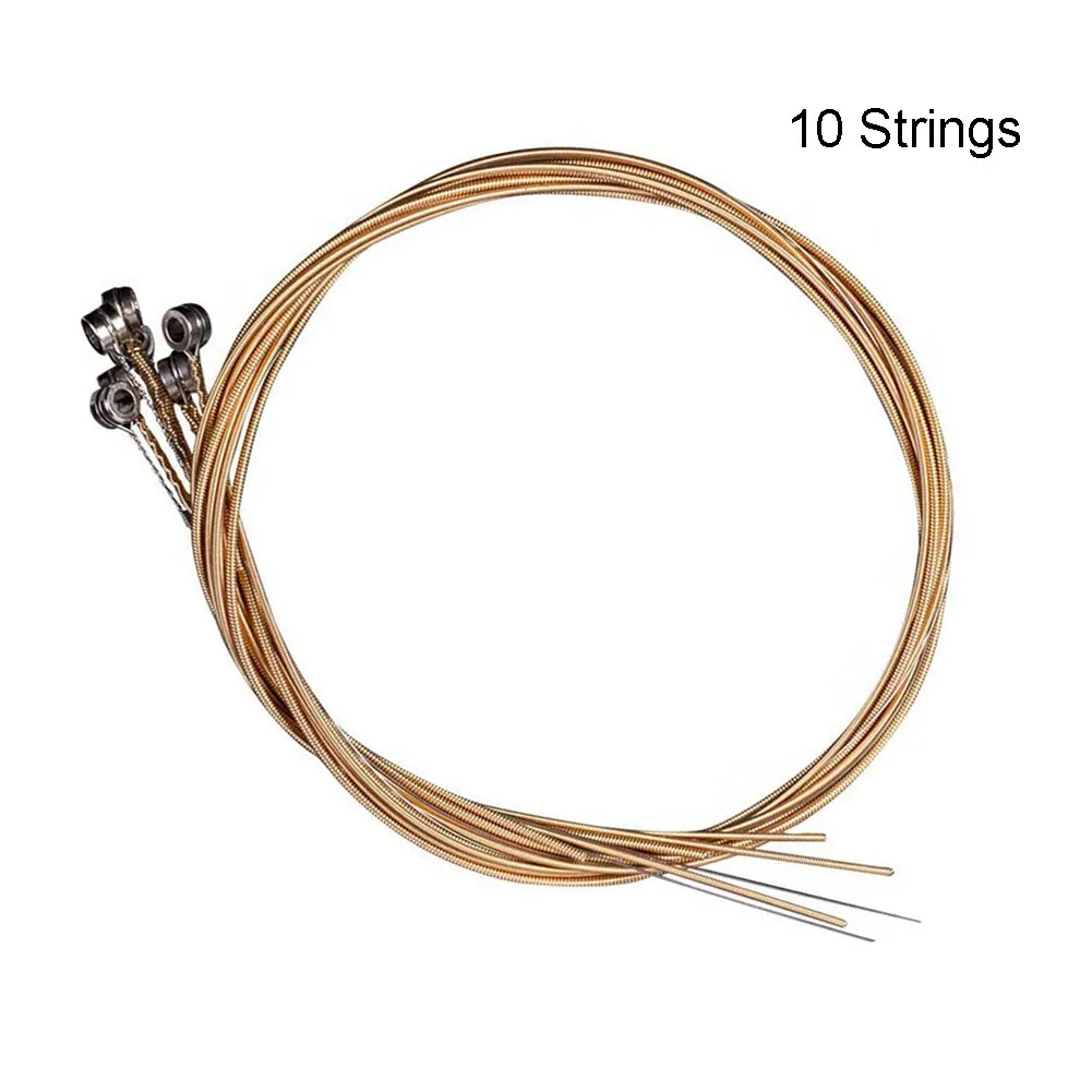 Brass/Nylon Strings for Lyre Harp, 7/10/16/19/21/24 Strings Set, Long lasting Performance, Create Beautiful Melodies