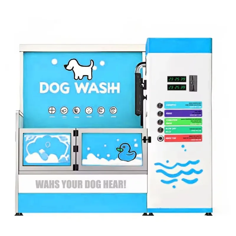 Suitable for Cleaning Various Pets Commercial Self-service Pet Washing Machine Supports Multiple Languages and Currencies