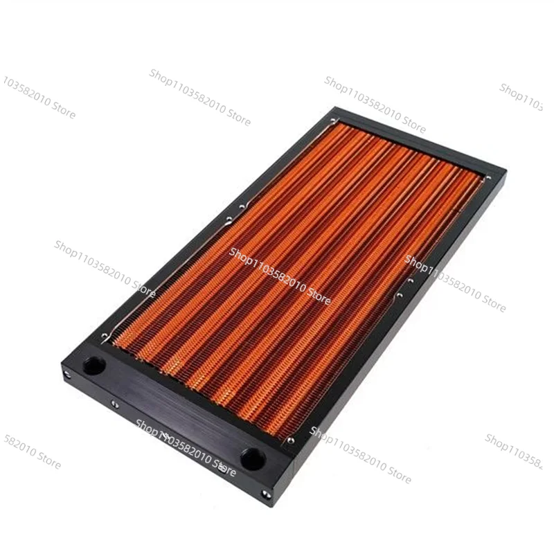 FOR Pure purple copper water drain 17MM ultra-thin 120 240 280 360 heat dissipation fierce cold drain split water-cooled ITX new