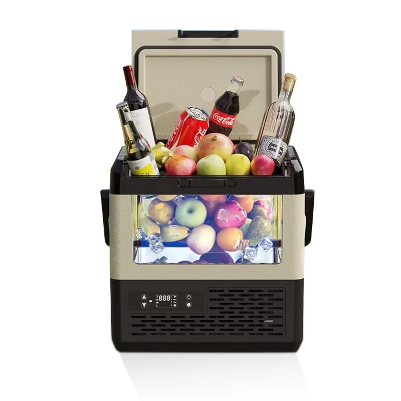

MINI Car Portable Fridge Freezer Refrigerator 12L 12V 24V Fast Cooling For Camping Picnics Travel RV Home