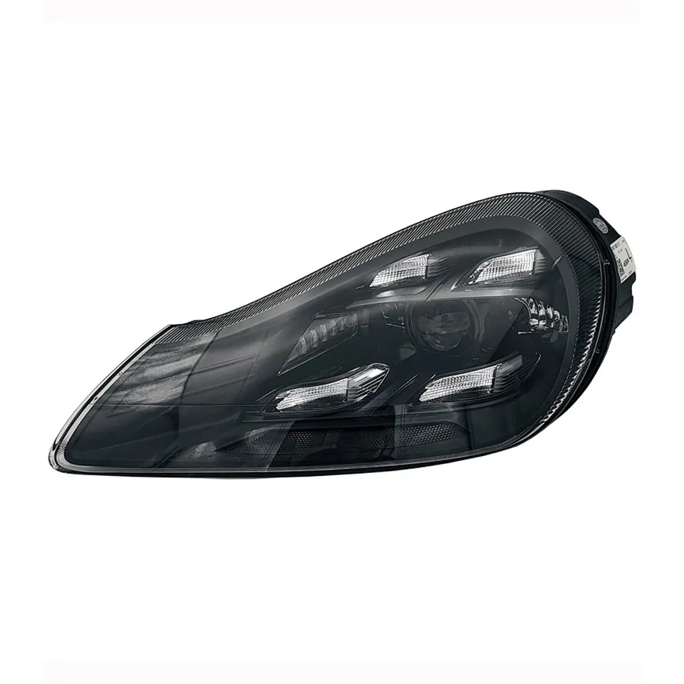 Reflektory LED w stylu Matrix 2021 do Porsche Cayenne 957 (2008-2010) - ulepszone przednie światła, akcesoria samochodowe — zdjęcie 2