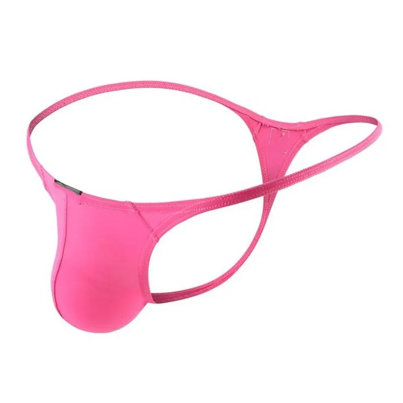Herren-Tangas und G-Strings Unterwäsche Niedrig Geschnittene Einfarbige Slips Penis-Hipster Jockstrap Lingerie Tanga Hombre Sexy Atmungsaktiver Tanga