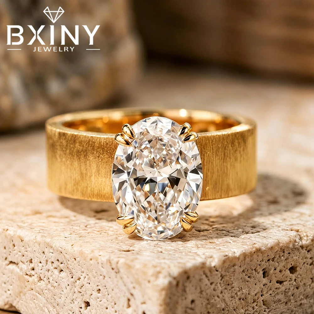 bxiny-anillo-de-moissanita-ovalada-de-45-ct-plata-s925-banda-ancha-de-oro-amarillo-mate-cepillado-anillos-solitarios-para-mujer-regalos-de-joyeria-de-boda
