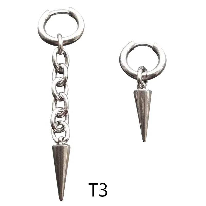 Tandcharme Pentant Oorbellen Roestvrij Stalen Oorstekers Dangle Earring Oorhoepel Groothandel