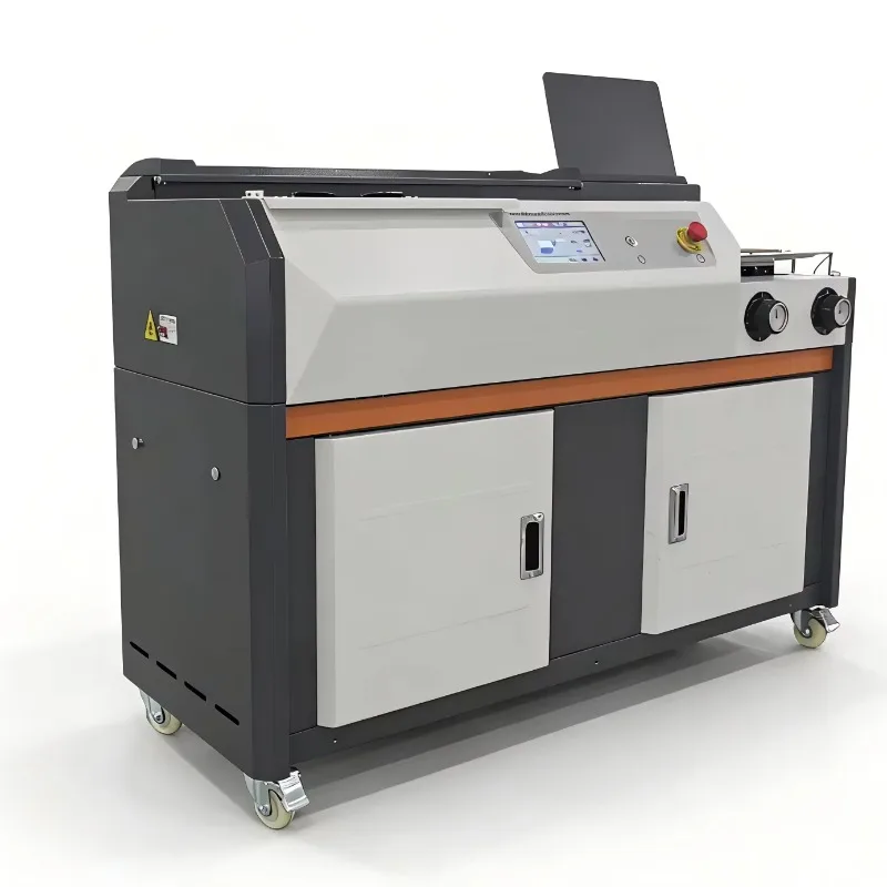 Max 330mm Easy Operae Servo Motor Book Binding Machine Fast Precise Position Adjustable Alignment  for Printing Shops Offices