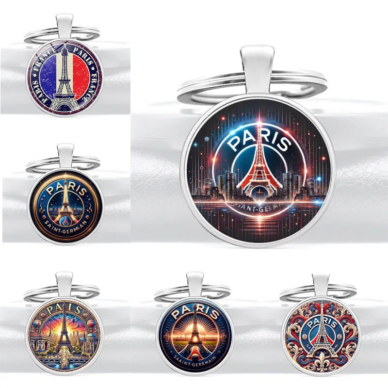 Paris Eiffel Tower Keychain, Durable Zinc Alloy Car Keyring, Birthday/Christmas Gifts for Women, Men, Travelers Travel Accessory