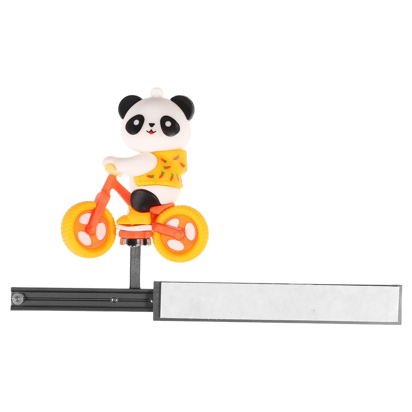 Skateboard Bear Car Ornament Panda Design Materiale Installazione Ornamenti da tavolo Decorazioni Console centrale per automobile