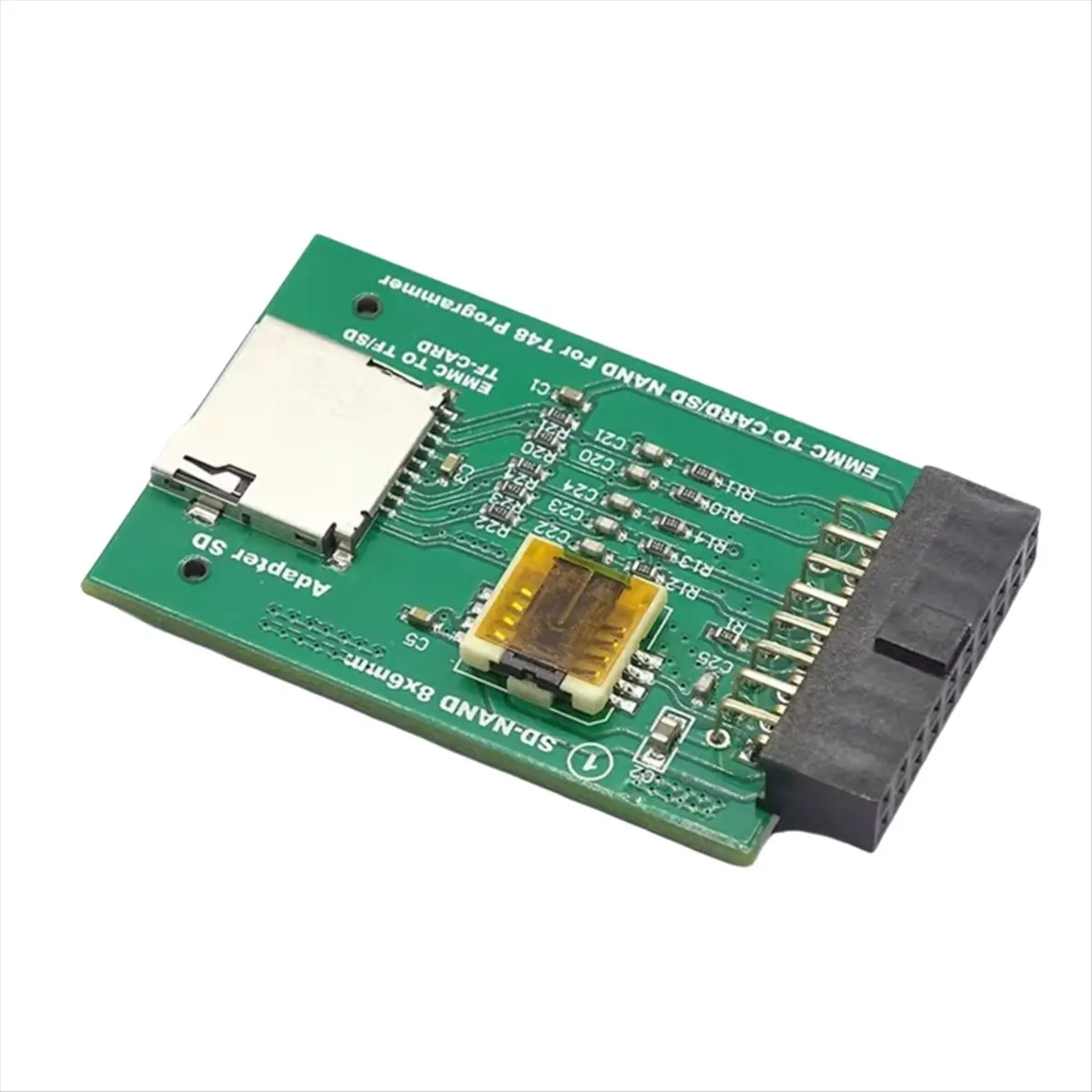 ♬◤Popular Style  ◥EMMC SD Adapter for T48 Programmer Support Reading and Writing SD / TF Card EMMC NAND Chip