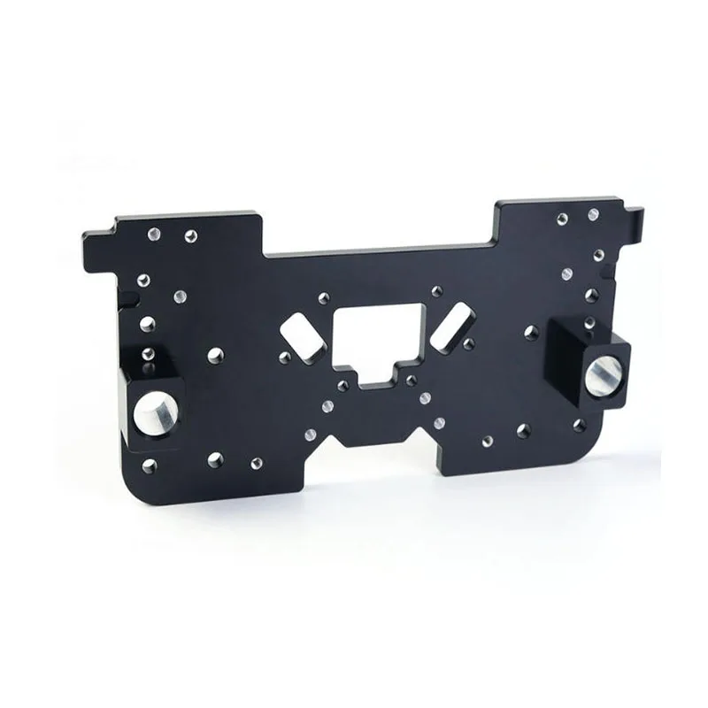 Custom CNC Machining Aluminum Precision Milling Bright Clear Anodized Prototype Components