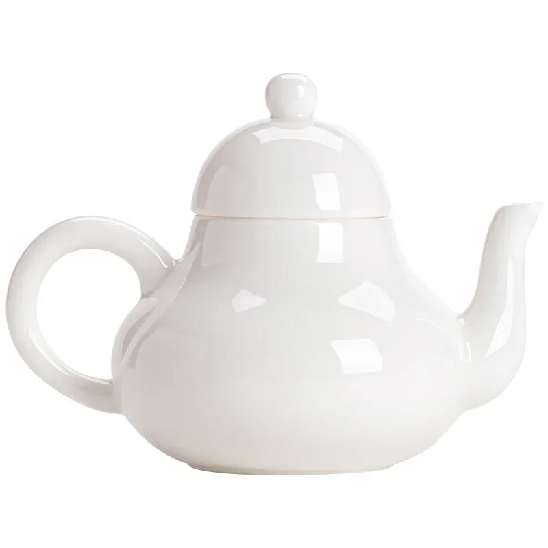 Chinese Style Pear Shape Ceramics Teapots Home Drinkware Filter Porcelain Tea Pot Teaware 150ml Handmade Tea Set Beauty Kettle