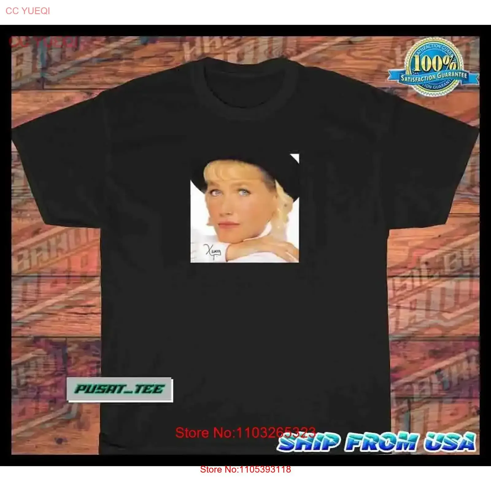 Nuevo Artículo XUXA Meneghel, Camiseta de Hombre con Logotipo Divertido Americano, Talla S a 5XL, Estilo Vintage Lavado, Elástica, Casual, Suave