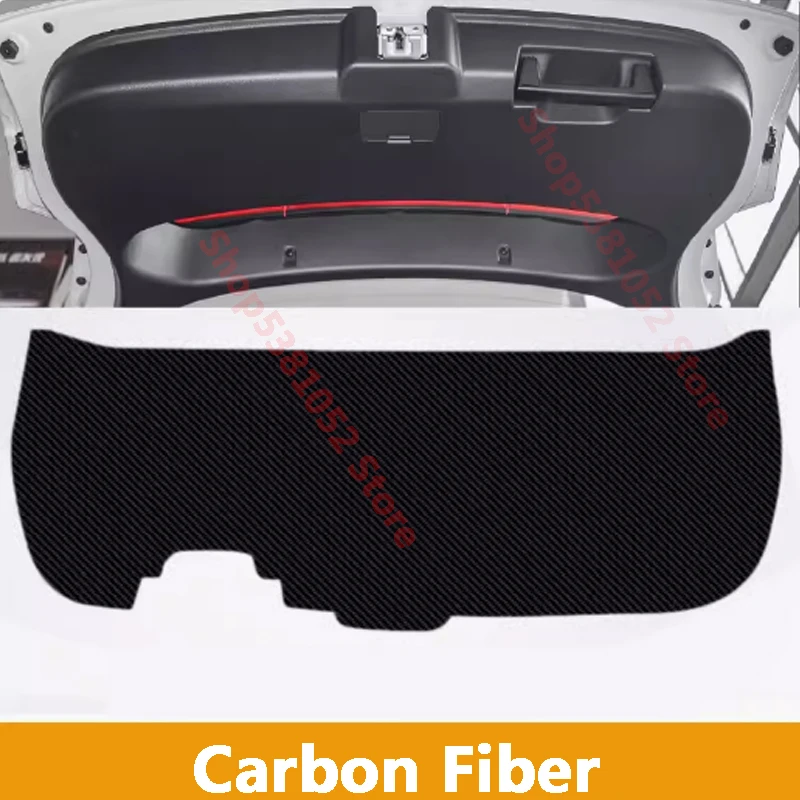 

For Mitsubishi Eclipse Cross 2018-2022 Car Trunk PU Leather Protective Anti-dirty Pad Car Trunk Tailgate Protection Accessories