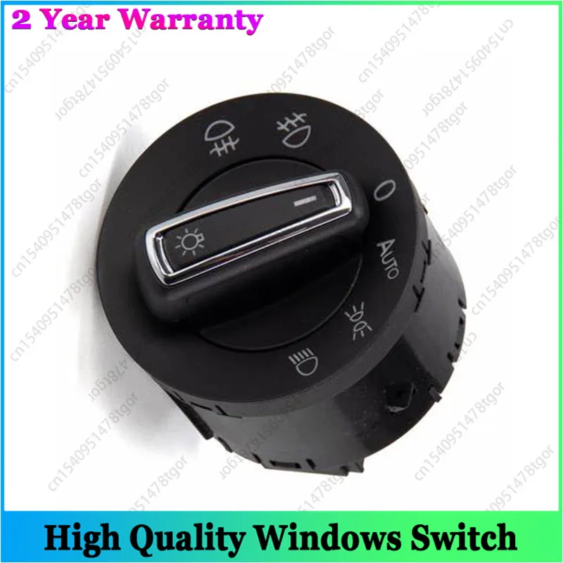 

New Headlight Switch for VW Polo / T-Cross / SEAT Arona / Ateca Ibiza / Leon / Toledo 2013 2014 2015 2016-2019 5G0941431AF