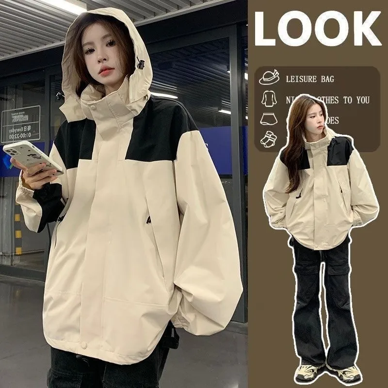 جودة عالية عصرية وبسيطة على الطراز الياباني Harajuku سترة فنية عالية الأداء عصرية تناسب الجميع على طراز الشارع #1