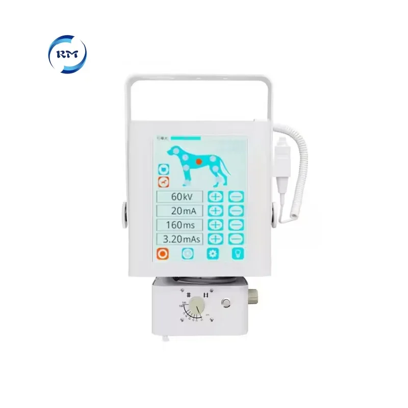 Portable Veterinary x ray machine Digital Radiography X-Ray Machine Mobile DR  X-Ray with flat panel Detector for vet