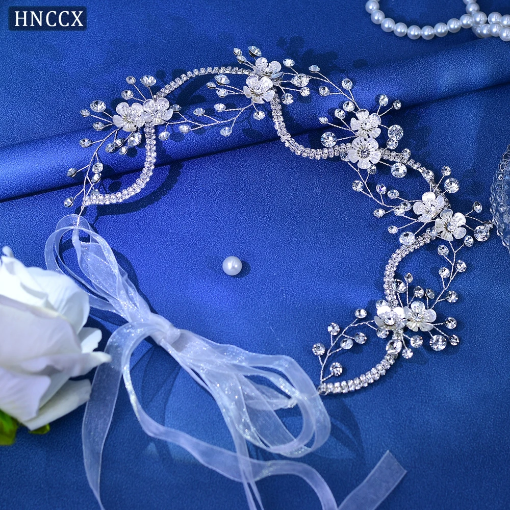 HNCCX Elegant Girls Sash For Dresses Accessories Handmade Belts Wedding Dresses Belt Marriage Bridal Ribbion Belts CSH573