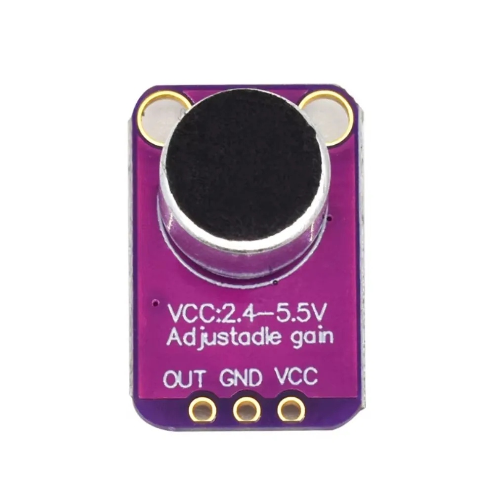 10 pz/lotto GY-MAX4466 Modulo Amplificatore Per Microfono Elettrete - Preamplificatore Per Microfono Ad Alto Guadagno A Basso Rumore per Raspberry Pi
