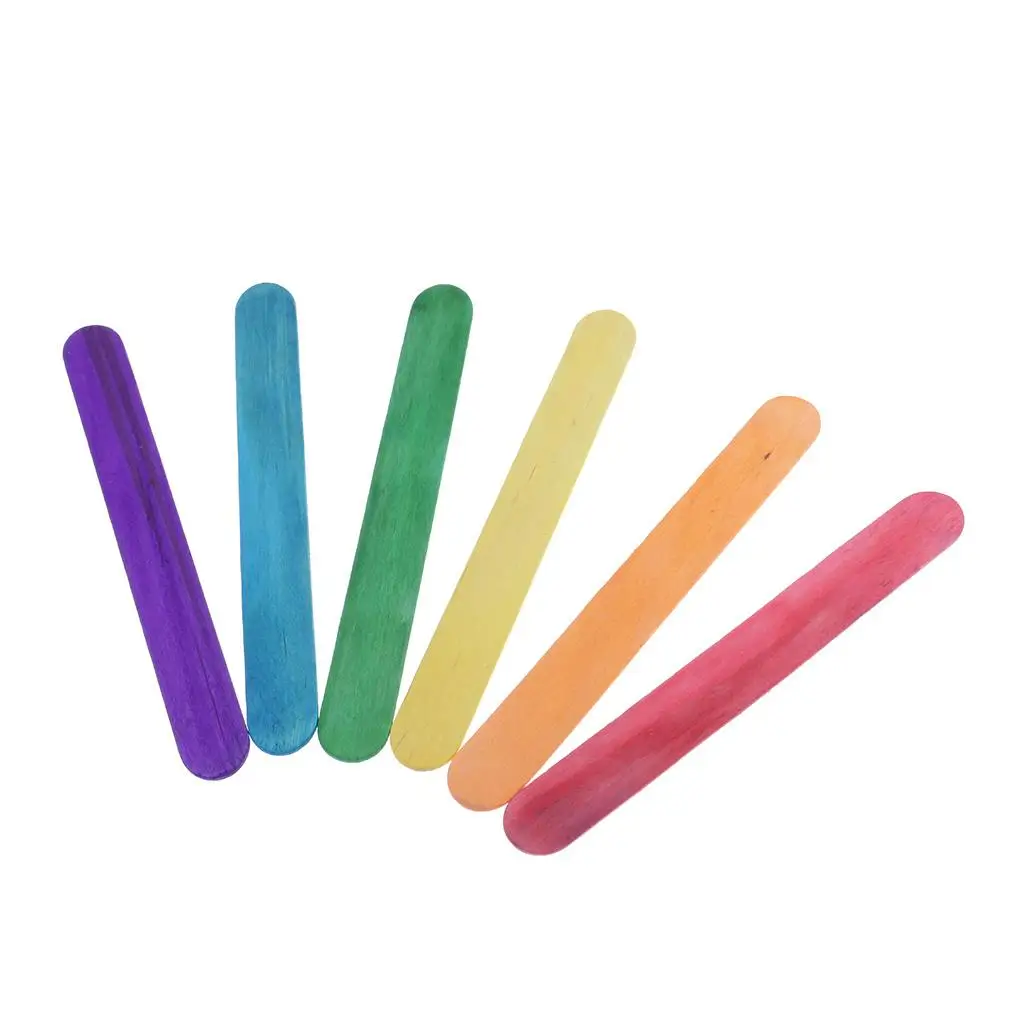 Wooden Sticks for Tinkering Colorful Wooden Sticks Wooden s Craft Sticks Wood