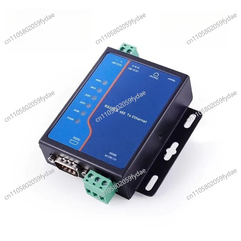 RS232 RS485 Serial To TCP/IP Ethernet Converter Serial Device Server Support Modbus RTU and TCP USR-TCP232-410S US Plug