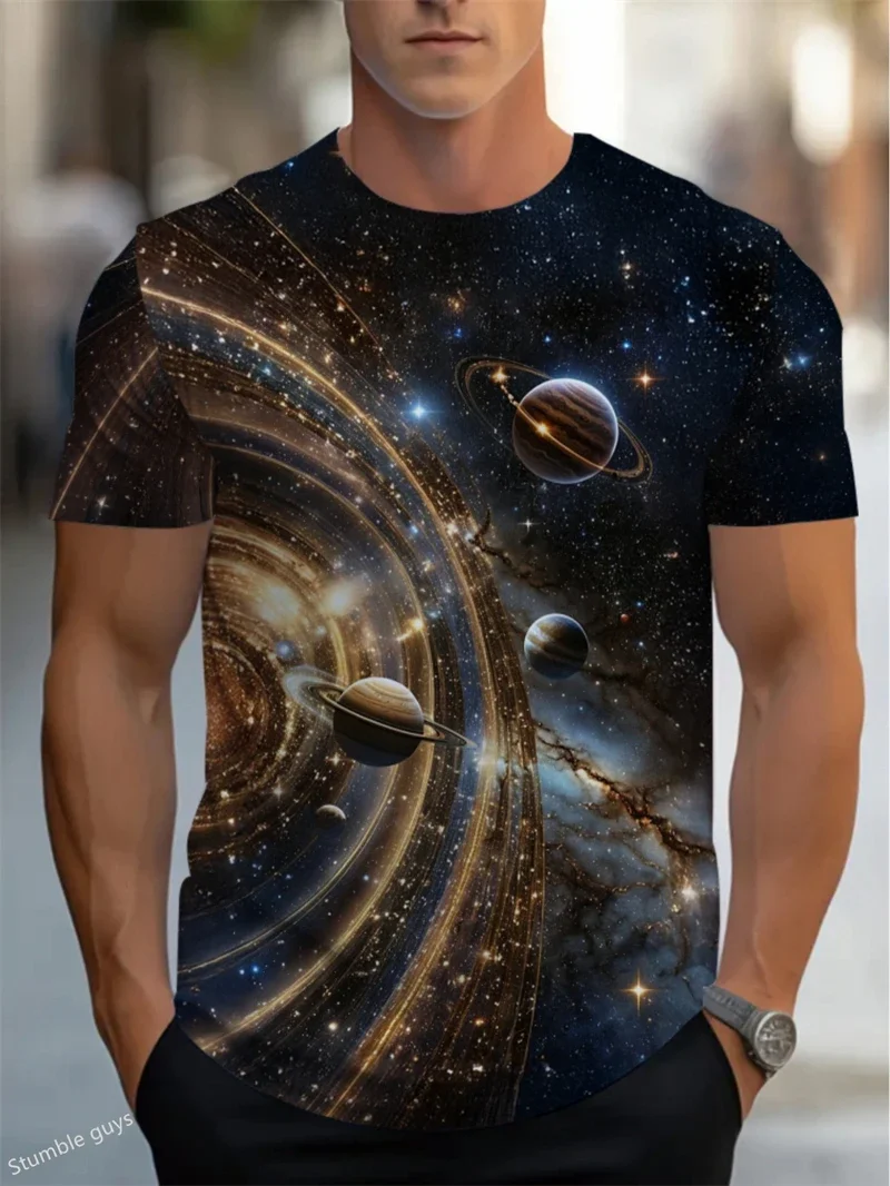 Herren-Mode-T-Shirt, Sommerliches Anime-inspiriertes Lockeres Kurzarm-Shirt, Weiches Bequemes Übergroßes Sport-Trikot