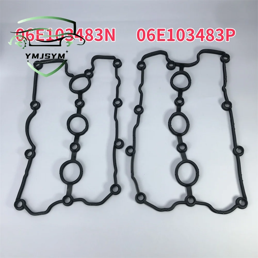 06E103483P, 06E103483N Left and Right Engine Valve Cover Gaskets Suitable for Audi A4 B8 A5/S5, A6 C6/C7, A8L D3/D4, Q5, Q7