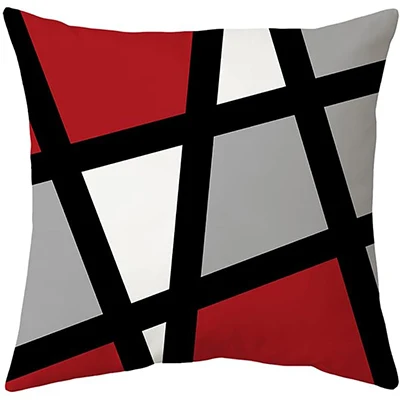 Throw Pillowcase Abstract geometric decorative pillowcase suitable for living room sofa bedroom home decoration cushion cover