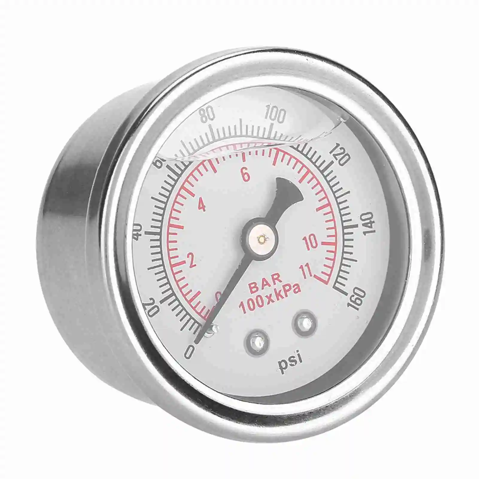 Vloeistof Gevulde Brandstof Manometer Regulator 0-160PSI/bar Auto Vrachtwagen Dieselmotor Turbo Prestaties Tuning Diagnostic Tool