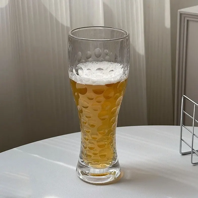 Large-capacity Drinking Cups Personalized Beverage Cups Transparent Soda Water Cups Creative Wheat Beer Glass Party Beer Glass