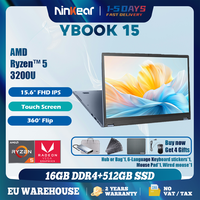 Ninkear 2 in 1 Laptop YBOOK 15 The best Christmas gift AMD™ Ryzen 3 3200U 16GB DDR4 + 512GB SSD 15.6 Inch 360 Degree Flip