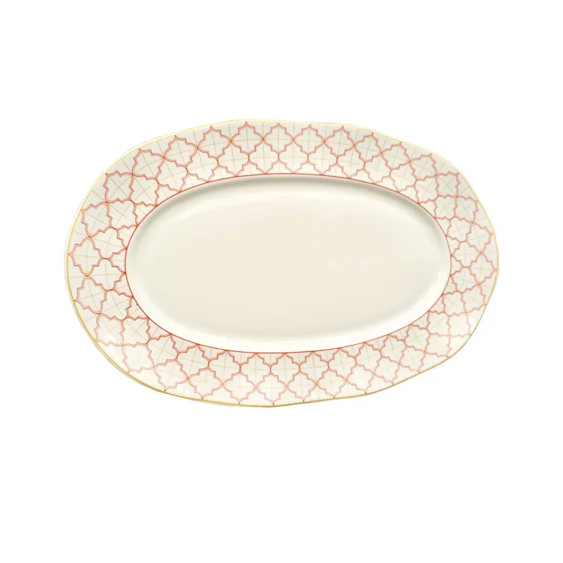 

Large dinner plate, hotel cold dish plate, dim sum plate