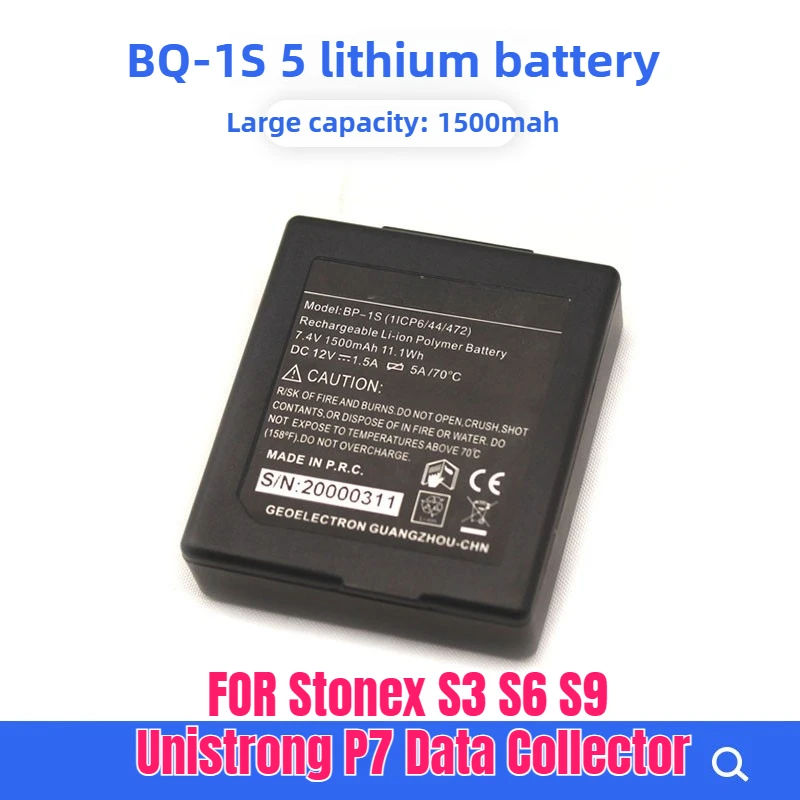 

BP-1S Battery 7.4V 1500MAH FOR Stonex S3 S6 S9 Unistrong P7 Data Collector LI-ion Battery BP-1S