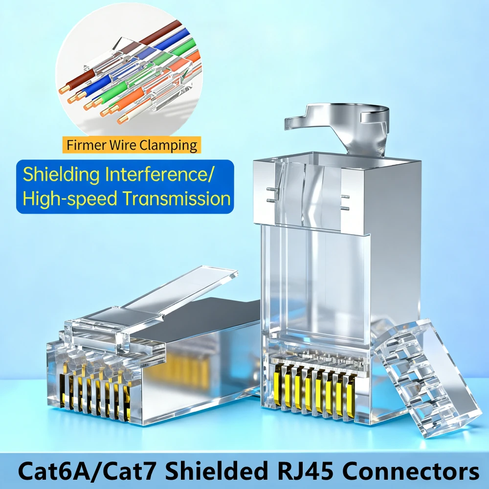 10Pcs Cat6A Cat7 Th…