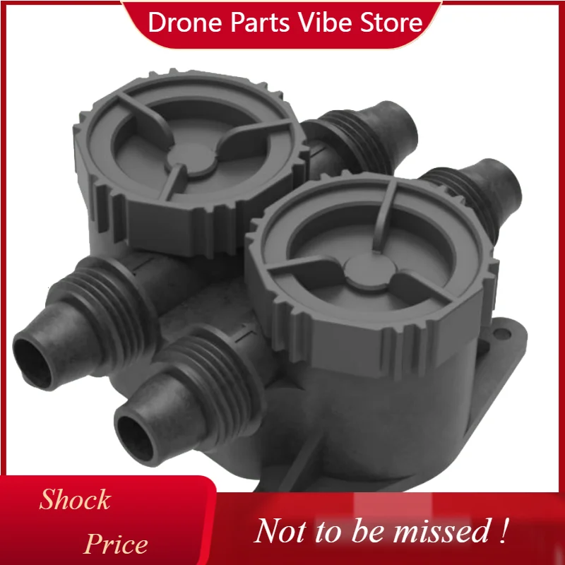 DPVK FL-2 Dualtube Flow Velocity Flowmeter High Flow Accuracy Quick Disassembe and Quick Wash Impeller Type for Agricultural Dro