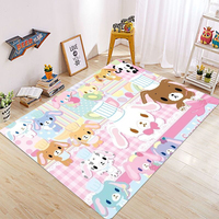 Sugarbunnies Printed Carpet for Living Room Decor Anime Kawaii Sofa Bedroom Area Rug Kid's Room Play Crawling Floor Mat Non Slip