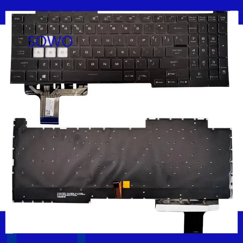 New Keyboard with backlit for ASUS  ROG 5R Plus G713Q G733 6/5 2022