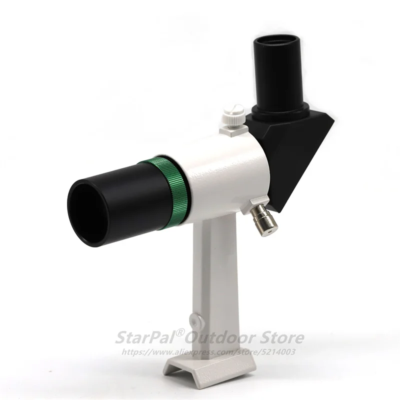 StarPal 6*30mm 90 Degree Right Angle Star Finder(All positive image） with Crosshair Alloy HD Astronomical Accessories