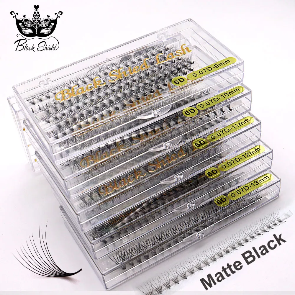 1200 Fans 3D-20D Premade Russian Volume Fans Sharp Thin Pointy Stem Premade Lashes Extension Faux Mink Lashes Wholesale