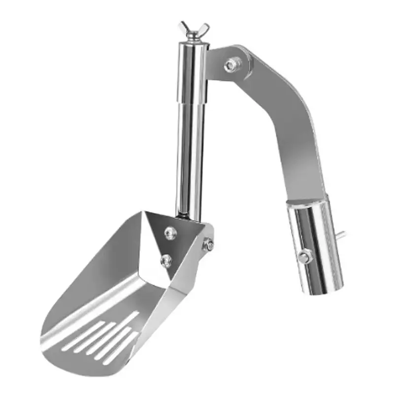 

Лопатка для очистки водосточных желобов из алюминиевого сплава A60, портативный инструмент для уборки листьев и грязи с крыш