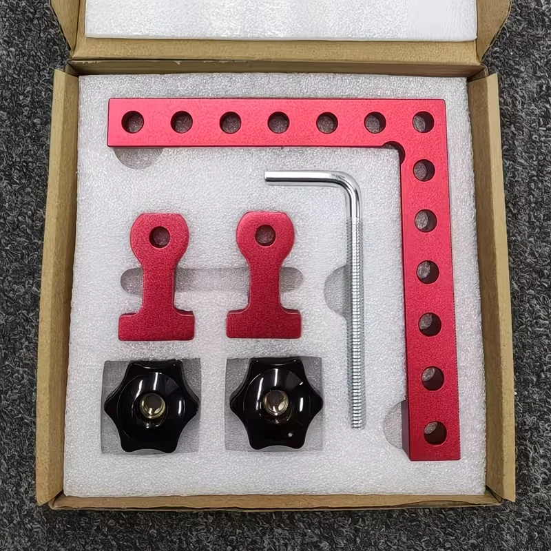 90 Degree Right Angle Clamp Corner Fixture for Woodworking Picture Frame Cabinet Drawer Box Assembly Tool Precision Clamp
