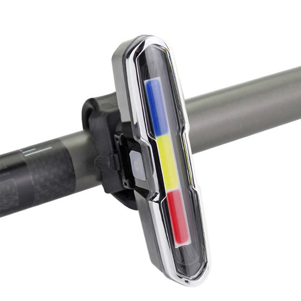 AliExpress cycle zone Warning Bike Light Taillight LED Ultra Bright USB Charging Bicycle Rear Light Night Riding Tail Light Cycling Accessories