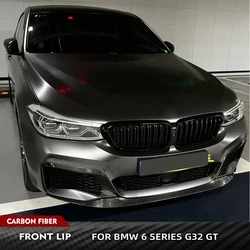 Carbon Fiber Front Lip for BMW 6 Series G32 GT 2017-2019 Fastback M Sport 630i 640i xDrive Gran Turismo Car Front Chin Protector