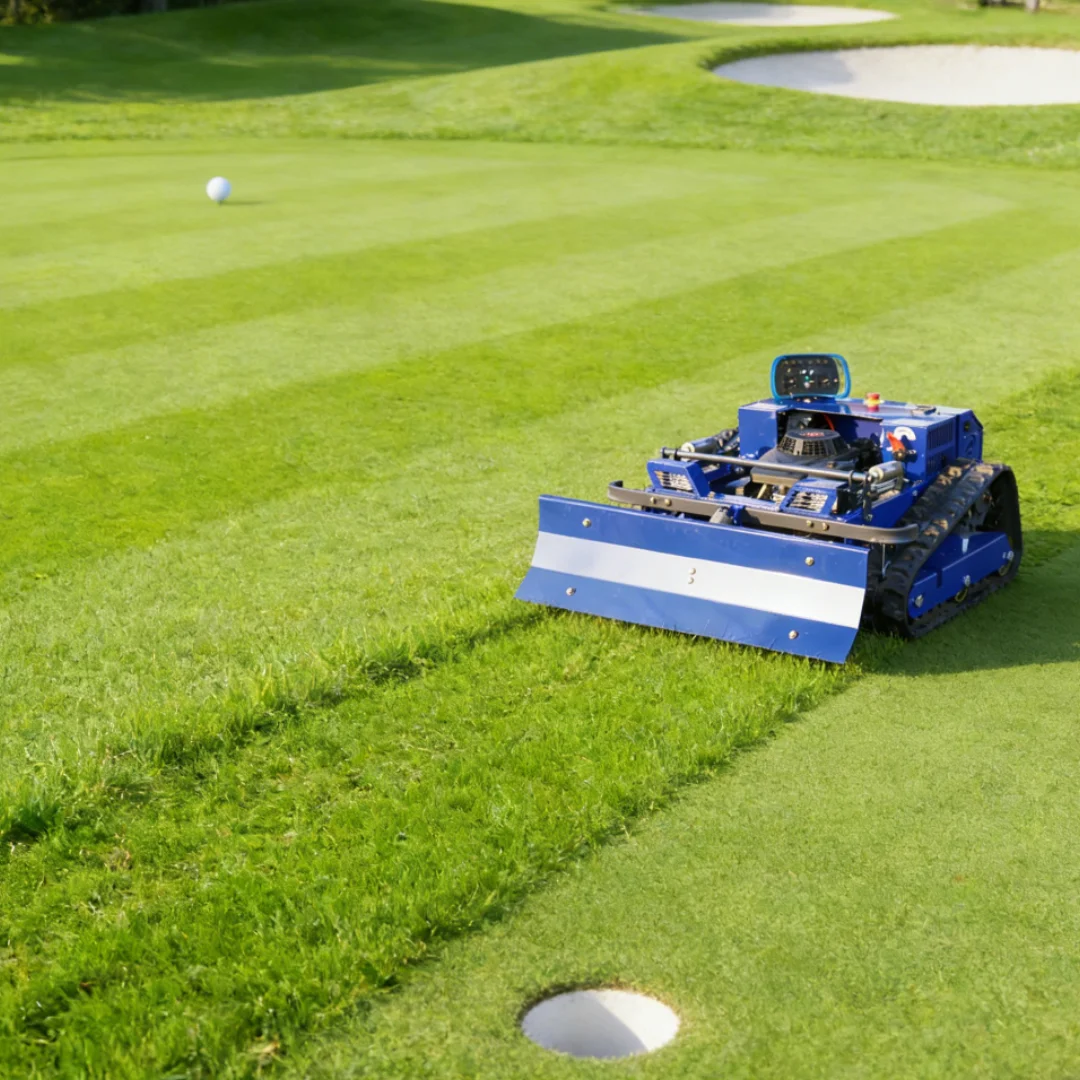 Customized Remote Control Flail Mower for Slopes & Dense Bushes Smart Remote-controlled Lawn Mower