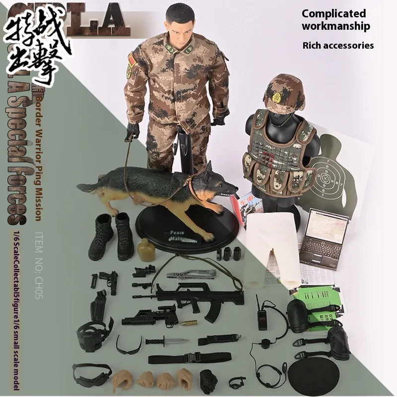 New Peace Mission PLUS Edition 1:6 Scale Collectible Action Figure Chinese LU Military Articulated Joint Model Toy