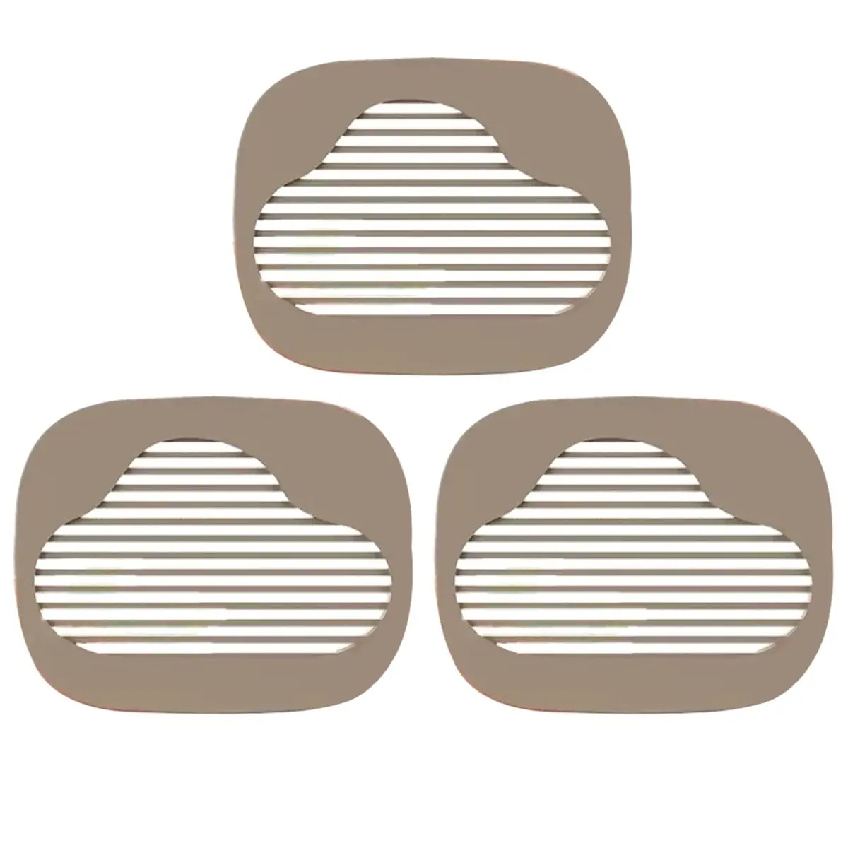 A75K 3Pcs Cat Toilet Accessory Deodorizing Tablets for PetSnowy Professional Cleaning Supplies Brown