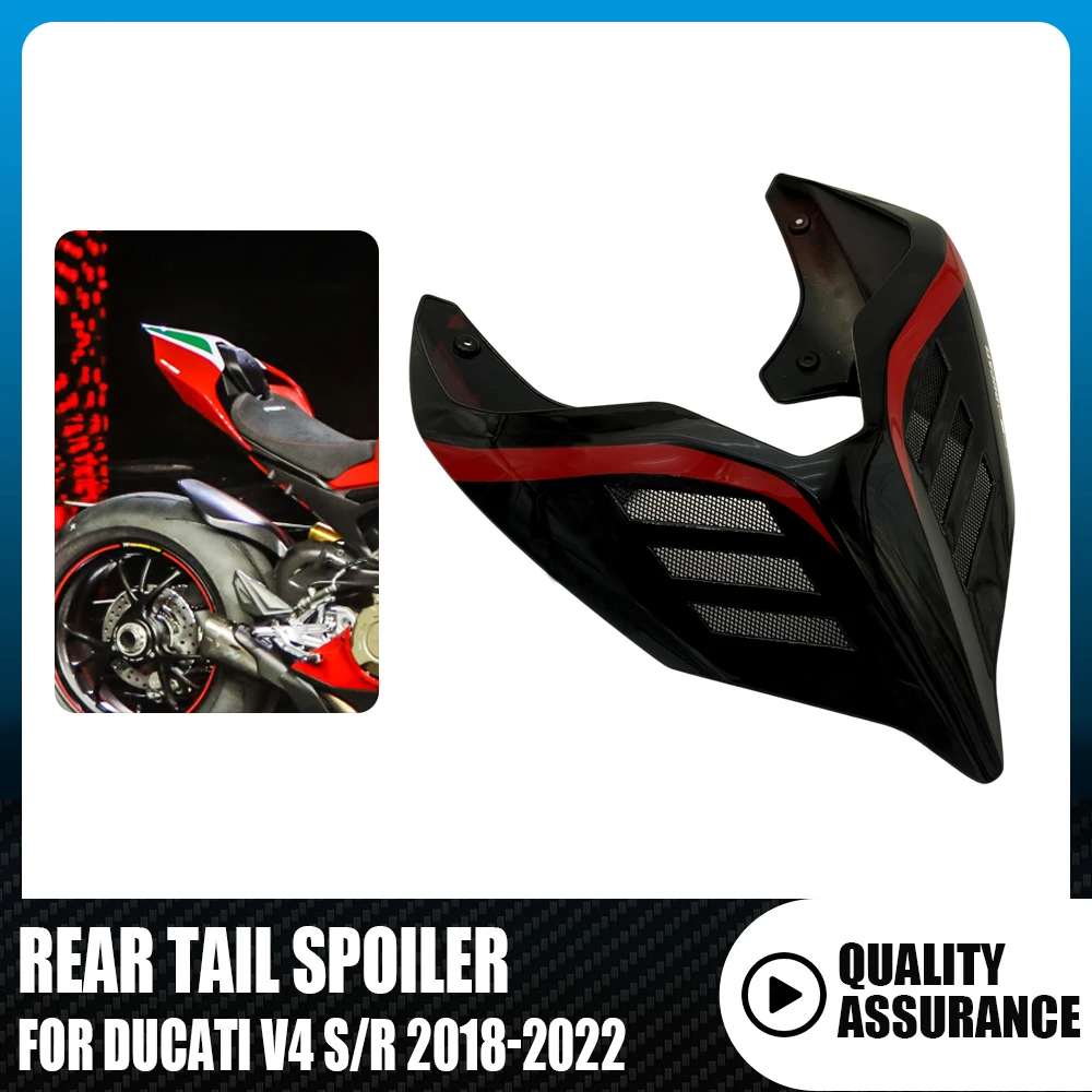 Motorcycle Rear Seat Fairing For DUCATI Street Fighter / Panigale V4 V4S V4R 2018-2023 Rear Tail Seat Cover Plate Rear Spoiler