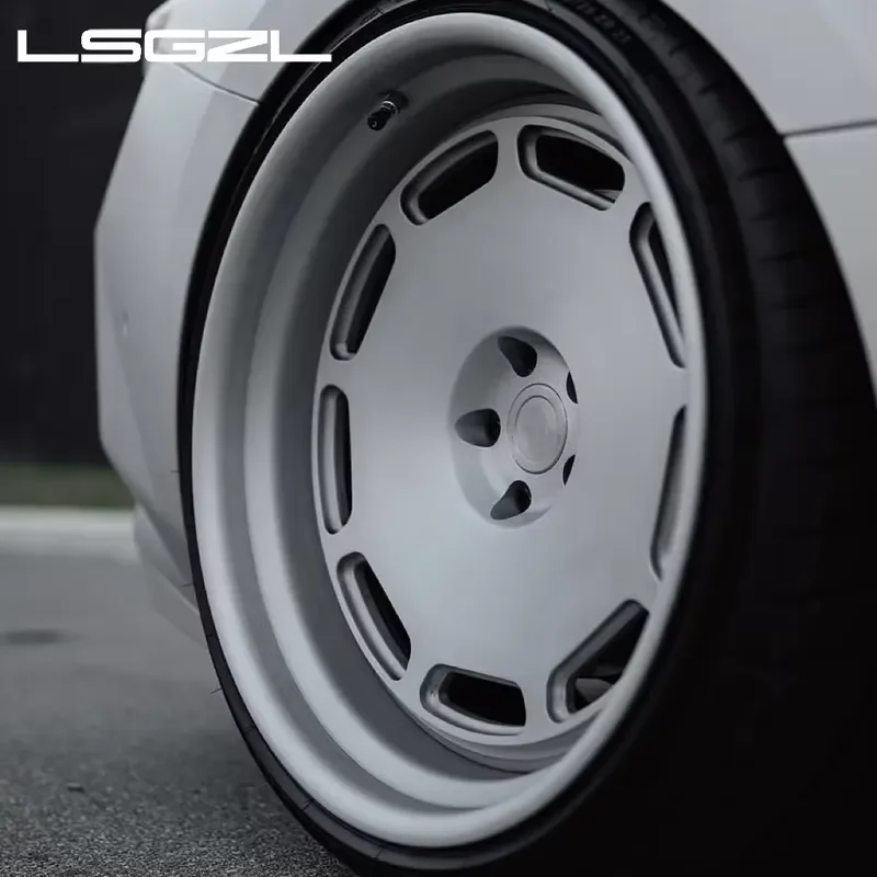 i LSGZL Costom Forged Wheels 6061 Alloy 17 18 19 20 21 22 Inch 2/3piece 5x112 Forged Wheel Rim for